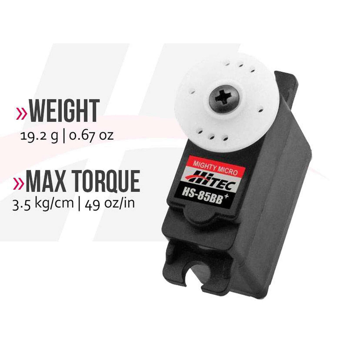 HRC31085S RCD Inc HS-85BB Micro Analog Servo