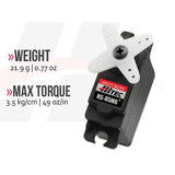 HRC32085S RCD Inc HS-85MG Micro Analog Metal Gear Servo