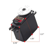 HRC35585S RCD Inc HS-5585MH Standard Digital HV High Torque Metal Gear Servo