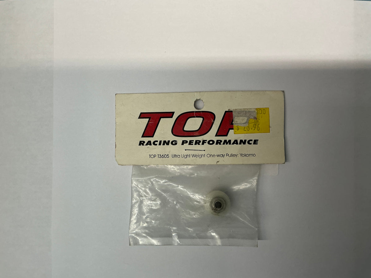 Top Ultra Light Weight One-way Pulley: Yokomo TOP13605