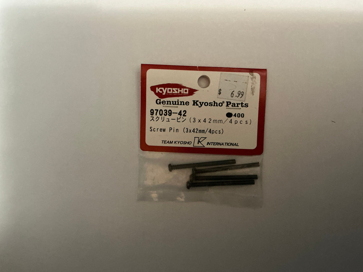 KYOSHO Screw Pin (3x42mm/4pcs) 9703942