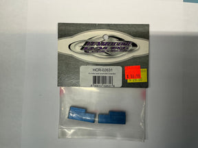 TC3 Nitro motor mount (6061) 2/set Blue - HCR02631 - HCR-02631