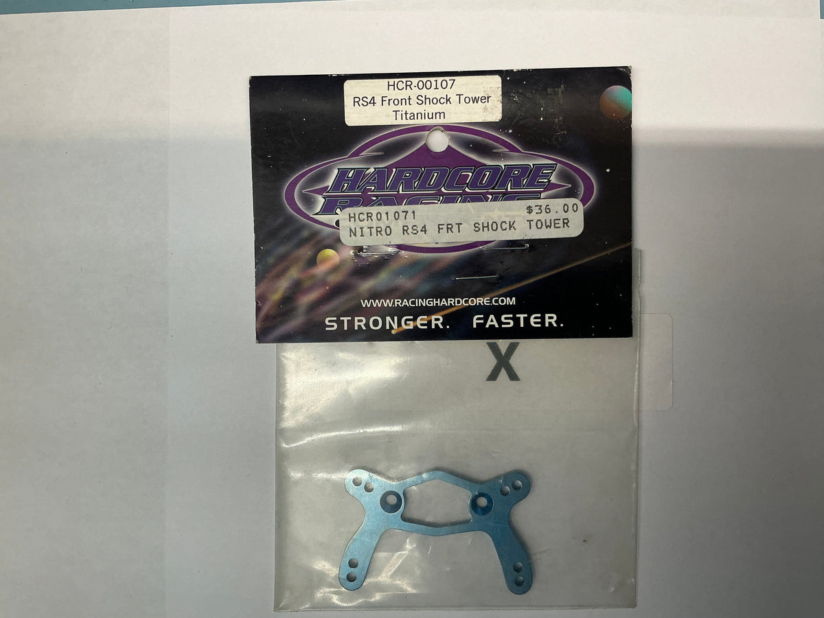 HARDCORE RACING Nitro RS4 Frt Shock Tower HCR01071