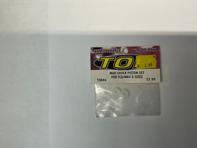 TOP M60 Shock Piston Set For TC3/MR4 3 Sizes T3846 - T3846