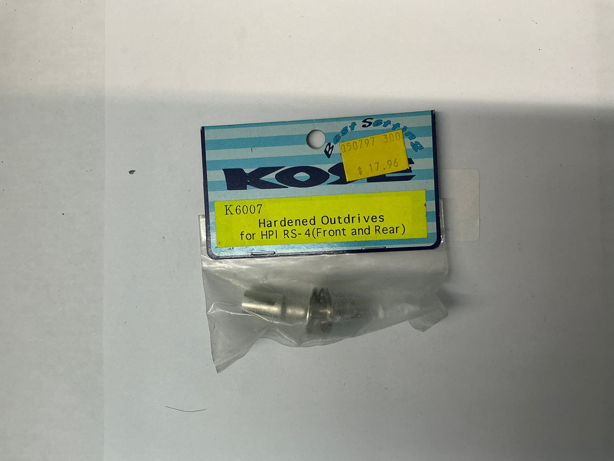 KOSE Hardened Outdrives for HPI RS-4(Front and Rear) K6007