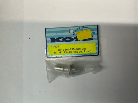 KOSE Hardened Outdrives for HPI RS-4(Front and Rear) K6007