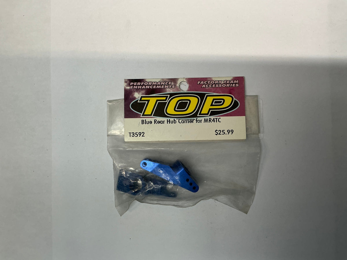 TOP Blue Rear Hub Carrier for MR4TC T3592