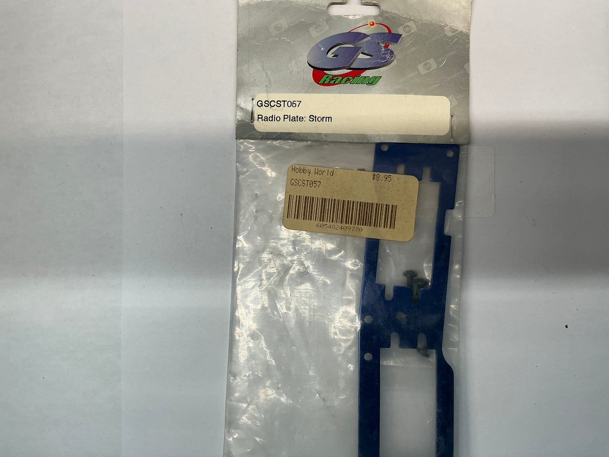 GS Racing Radio Plate: Storm GSCST067