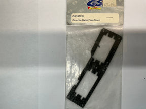 GS Racing Graphite Radio Plate:Storm GSCSTP01 - GSCSTP01