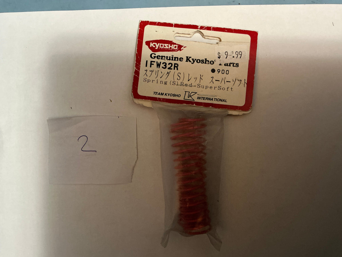 KYOSHO Spring (S)Red SuperSoft IFW32R