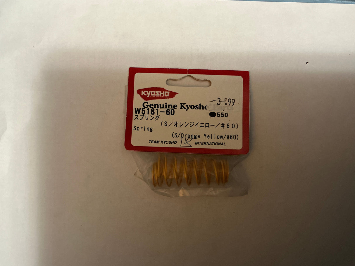 KYOSHO Spring (S/Orange Yellow/#60) W518160