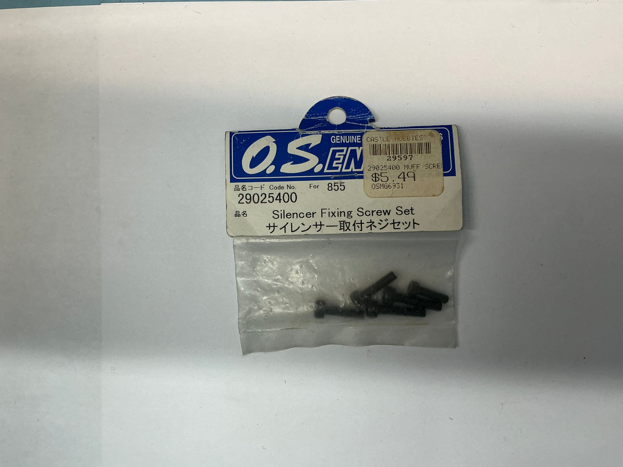 OS ENGINE Silencer Fixing Screw Set 29025400