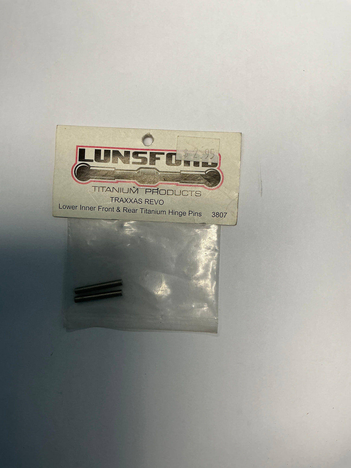 LUNSFORD Lower Inner Front & Rear Titanium Hinge Pins 3807