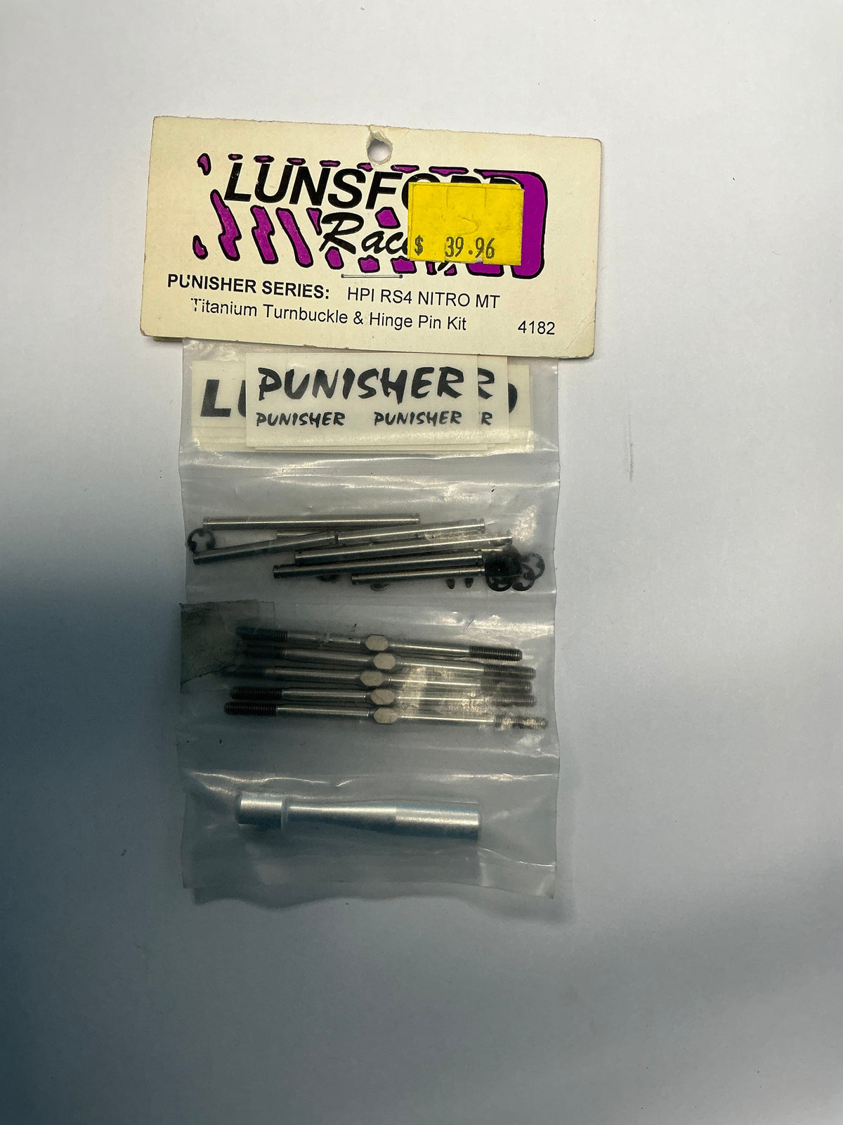 LUNSFORD Titanium Turnbuckle & Hinge Pin Kit 4182