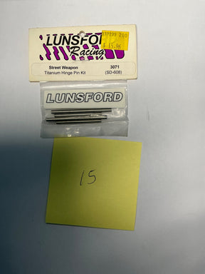 LUNSFORD Street Weapon Titanium Hinge Pin Kit (SD-608) 3071 - 3071