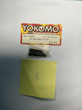 YOKOMO Sus-Arm Hinge Pin Set for YR-4 series ZR009 - ZR009