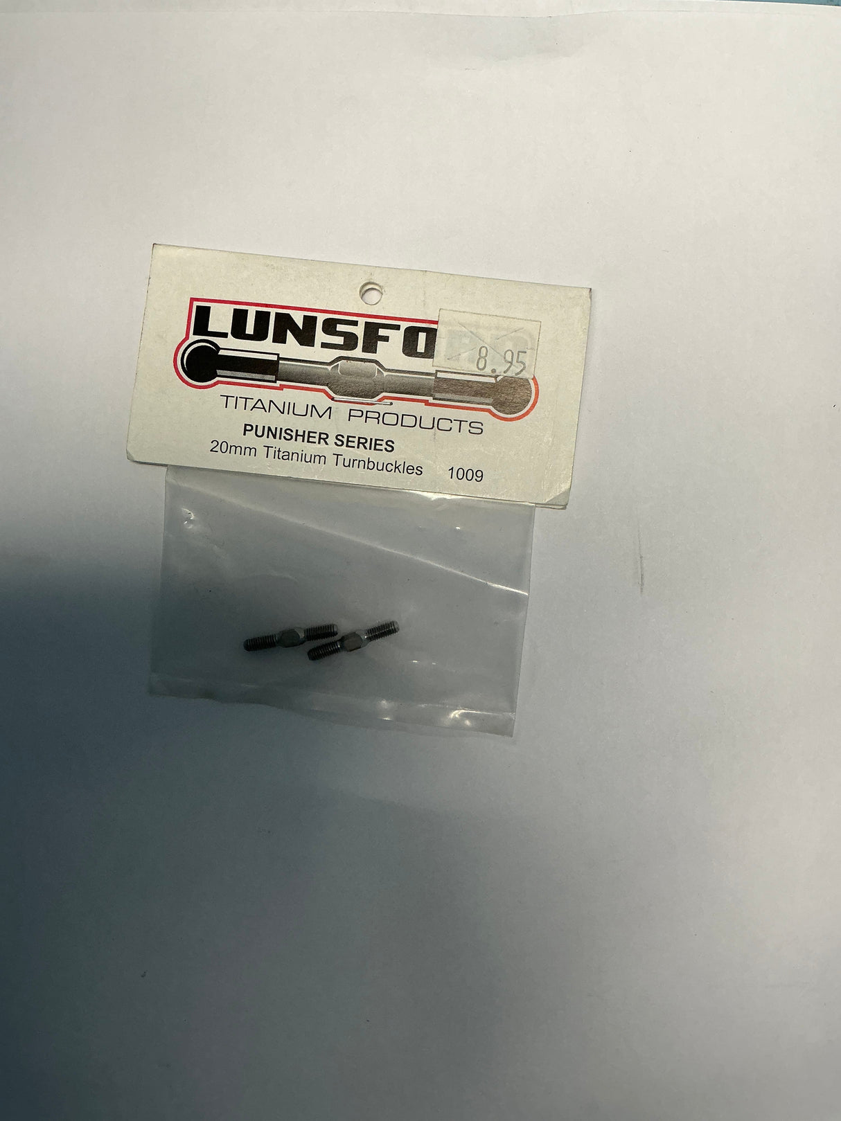 LUNSFORD 20mm Titanium Turnbuckles 1009