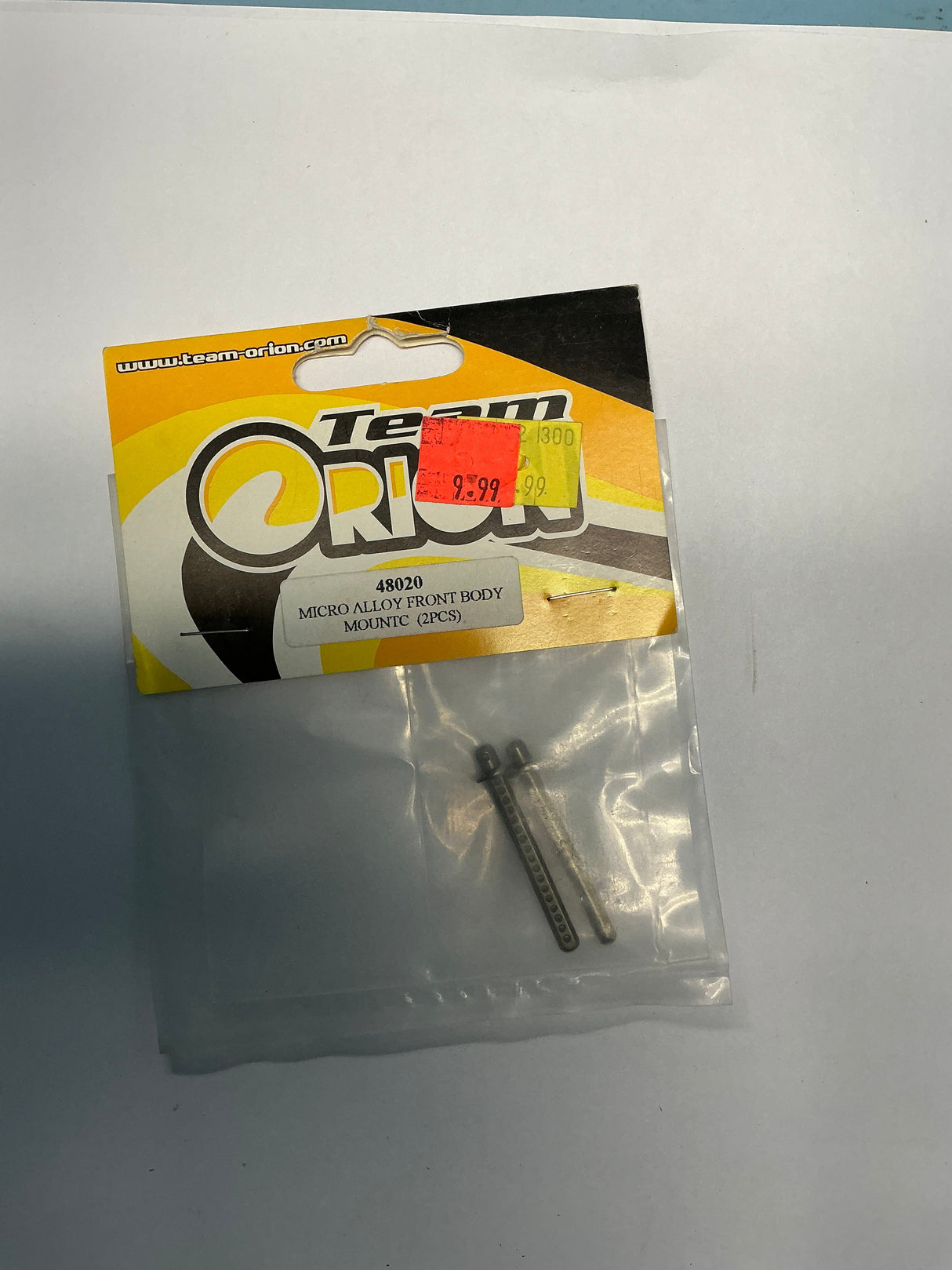 Team ORION Micro Alloy Front Body Mountc (2pcs) 48020