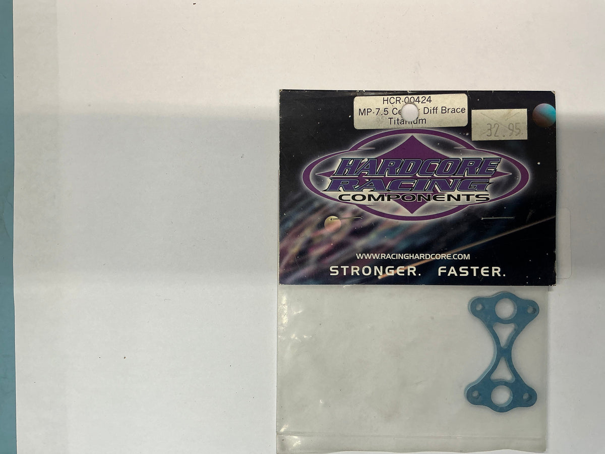 HARDCORE RACING MP-7.5 Center Diff Brace Titanium HCR00424