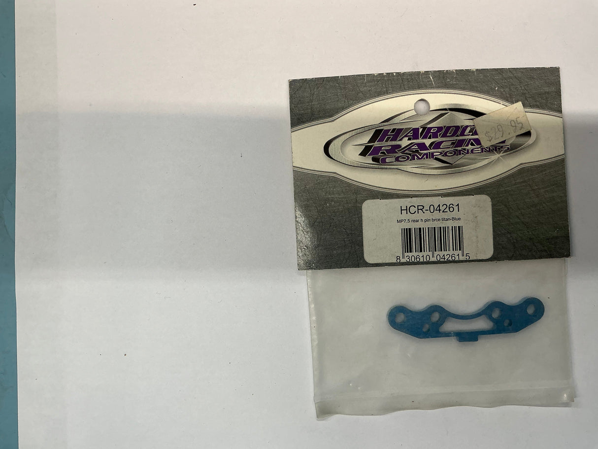 HARDCORE RACING MP7.5 Rear h Pin Brce Titan-Blue HCR04261