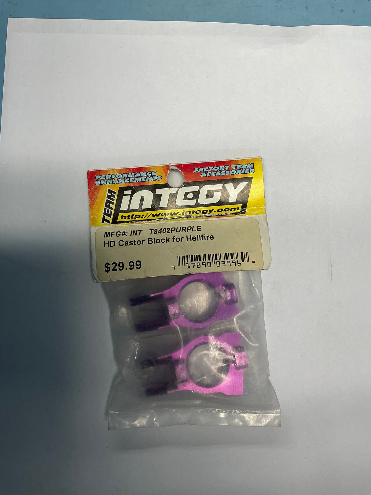 TEAM INTEGY HD Castor Block for Hellfire T8402PURPLE