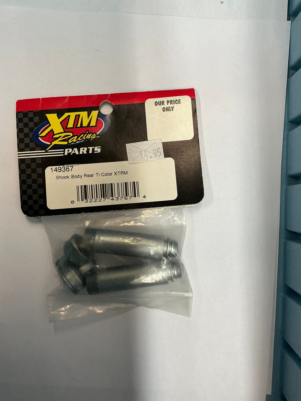 XTM Racing Shock Body Rear Ti Color XTRM 149367