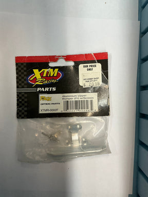 XTM Racing Aluminium Upper Bumper (Fr) w/Screws XTMR0002F - XTMR0002F