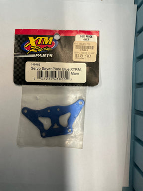 XTM Racing Servo Saver Plate Blue XTRM, Mam 149463 - 149463