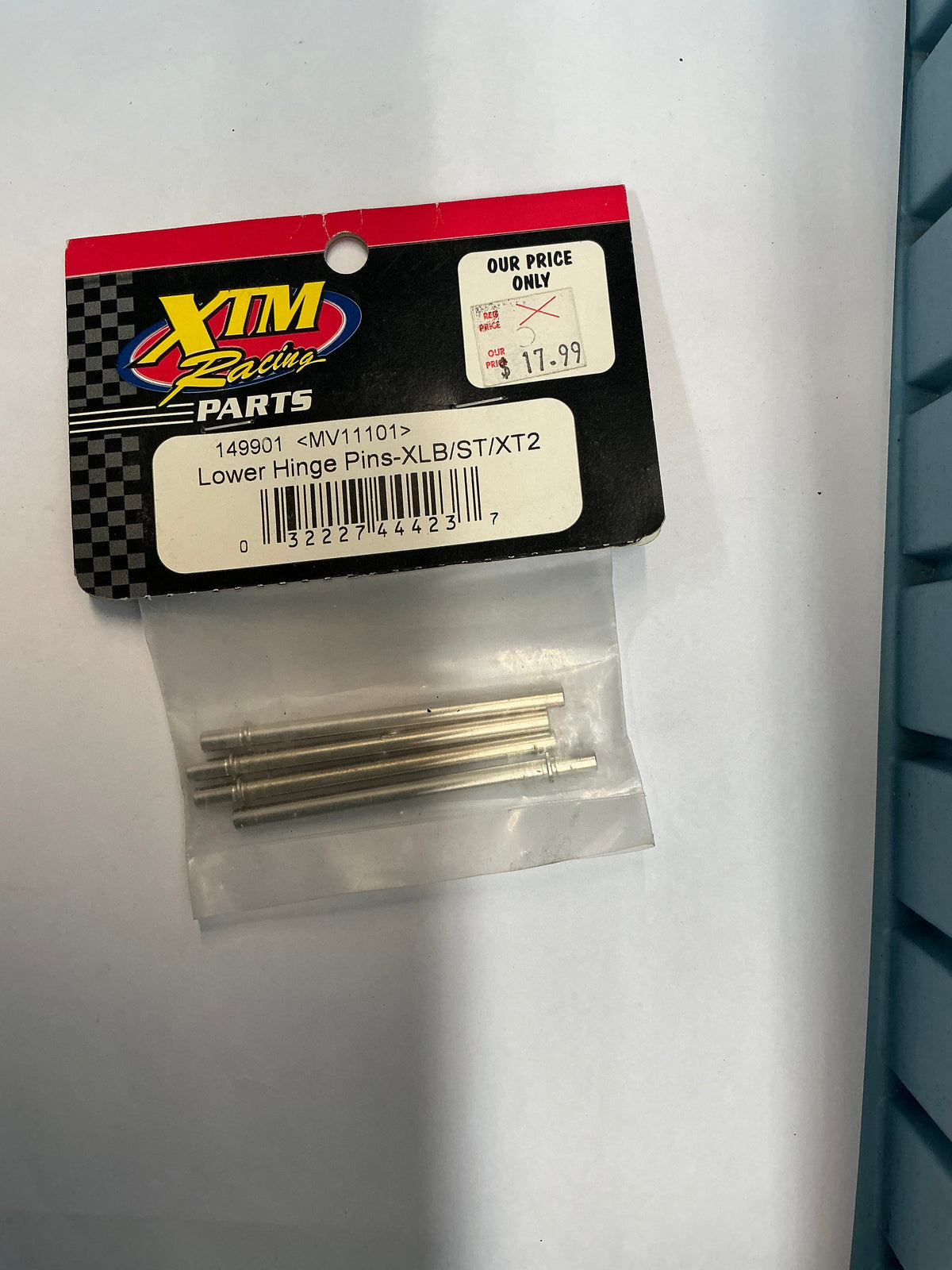 XTM Racing Lower Hinge Pins-XLB/ST/XT2 MV11101 149901