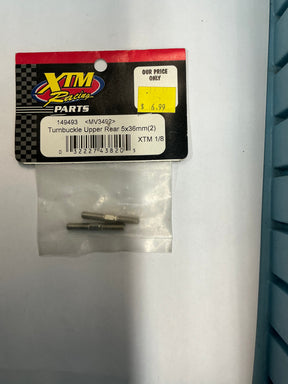 XTM Racing Turnbuckle Upper Rear 5x36mm(2) XTM 1/8 MV3492 149493 - 149493