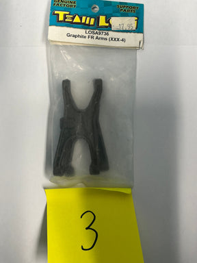 TEAM LOSI Graphite FR Arms (XXX-4) LOSA9736 - LOSA9736