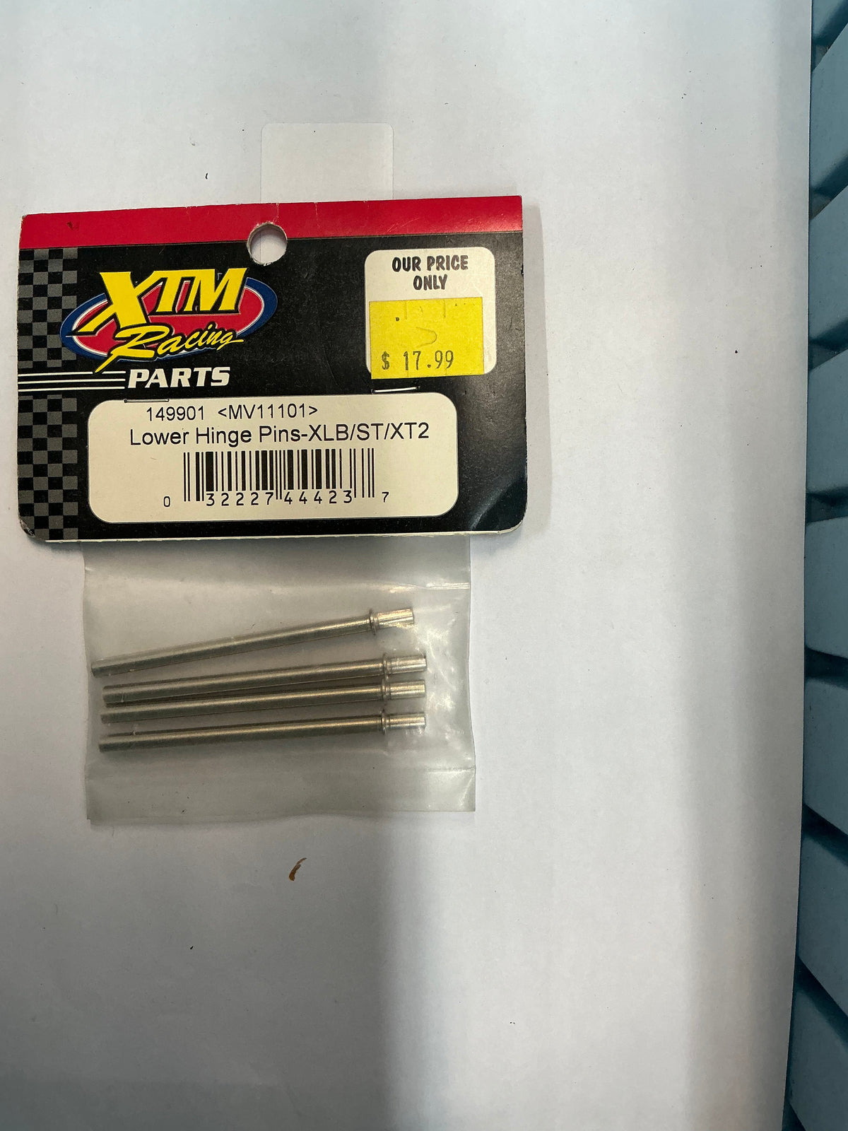 XTM Racing Lower Hinge Pins-XLB/ST/XT2 MV11101 149901