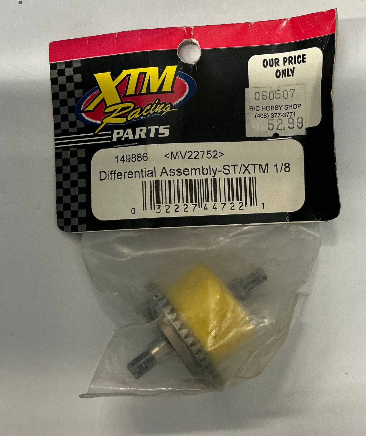XTM Racing Differential Assembly-ST/XTM 1/8 MV22752 149886