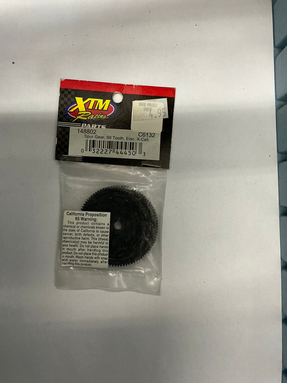 XTM Racing Spur Gear, 90 Tooth, Elec. X-Cell 148802