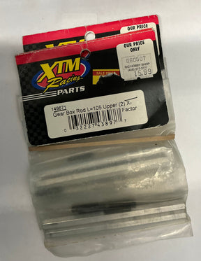 XTM Racing Gear Box Rod L=105 Upper (2) X- Factor 149671 - 149671
