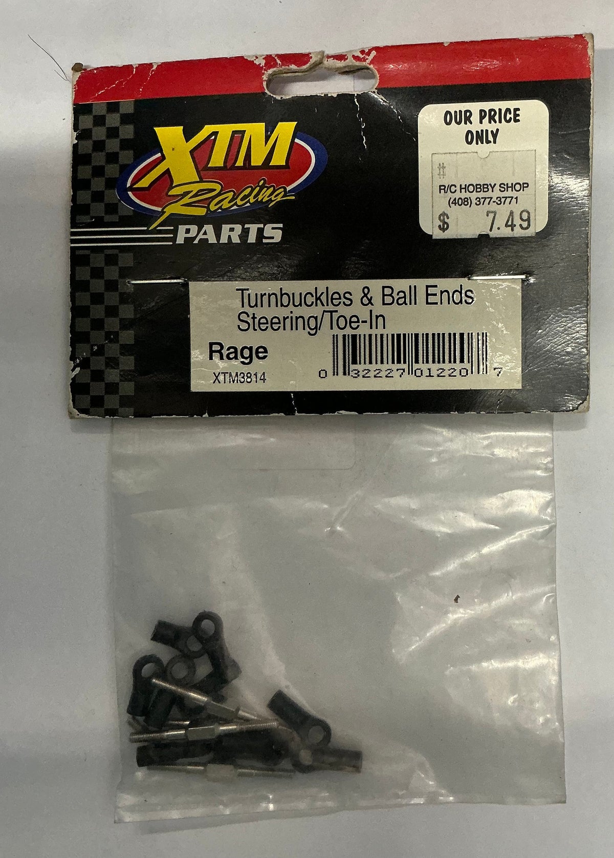 XTM Racing Turnbuckles & Ball Ends Steering/Toe-In XTM3814