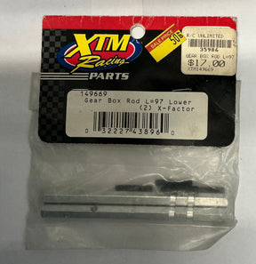 XTM Racing Gear Box Rod L=97 Lower (2) X-Factor XTM149669 - XTM149669