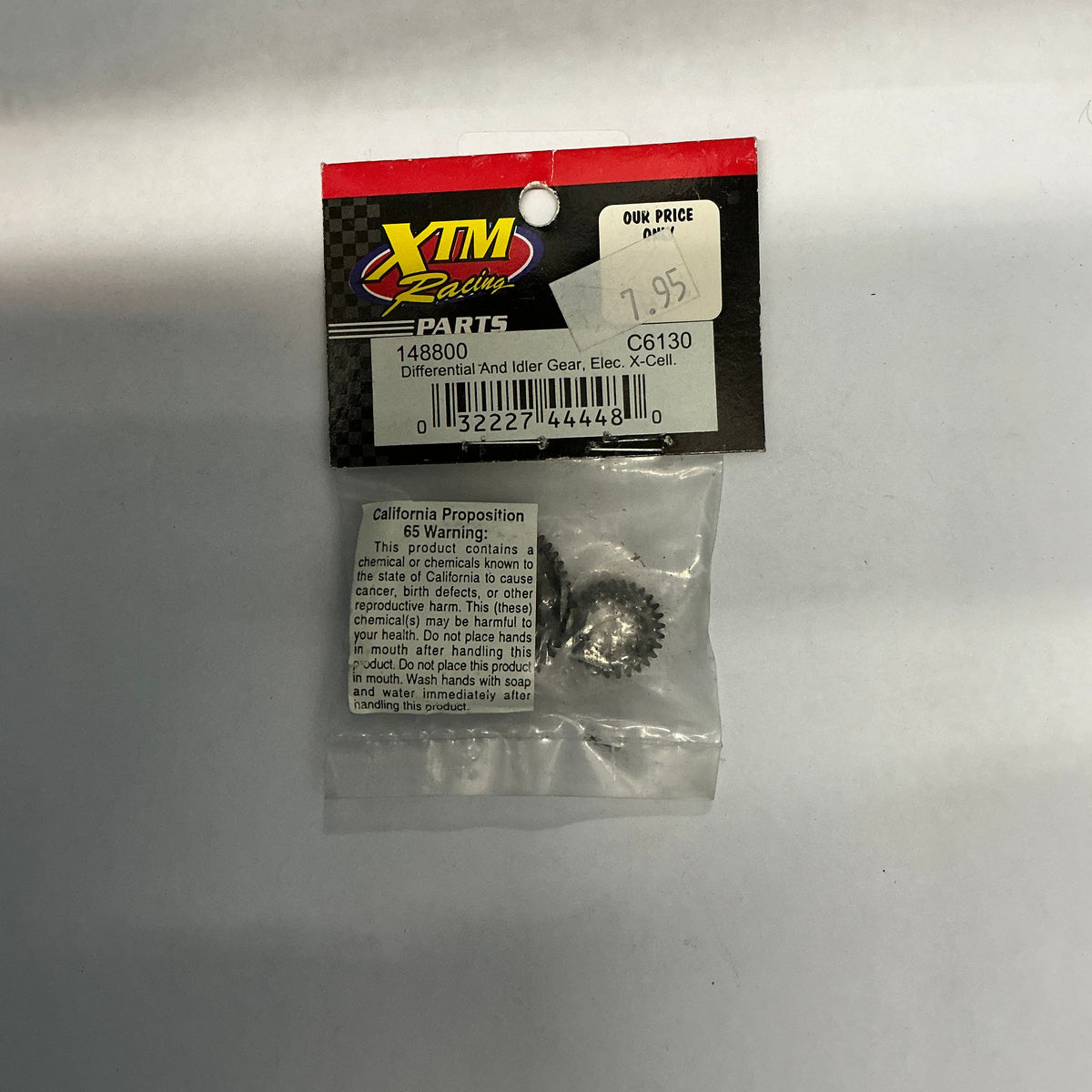 XTM Racing Differential And Idler Gear, Elec. X-Cell. 148800