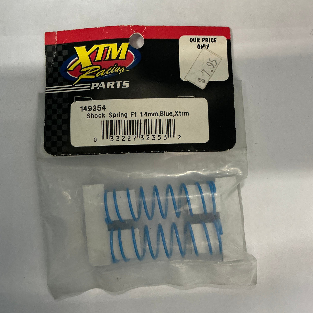 XTM Racing Shock Spring Ft 1.4mm, Blue, Xtrm 149354