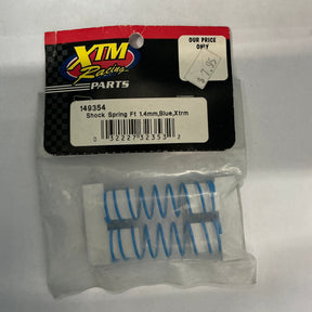 XTM Racing Shock Spring Ft 1.4mm, Blue, Xtrm 149354 - 149354