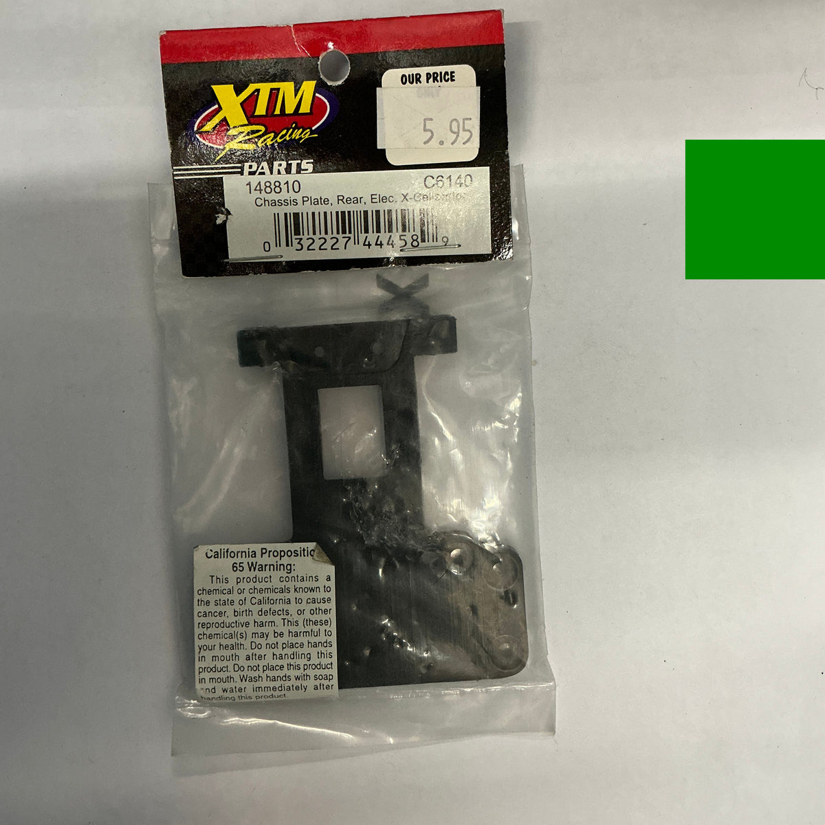 XTM Racing Chassis Plate, Rear, Elec. X-Cell 148810