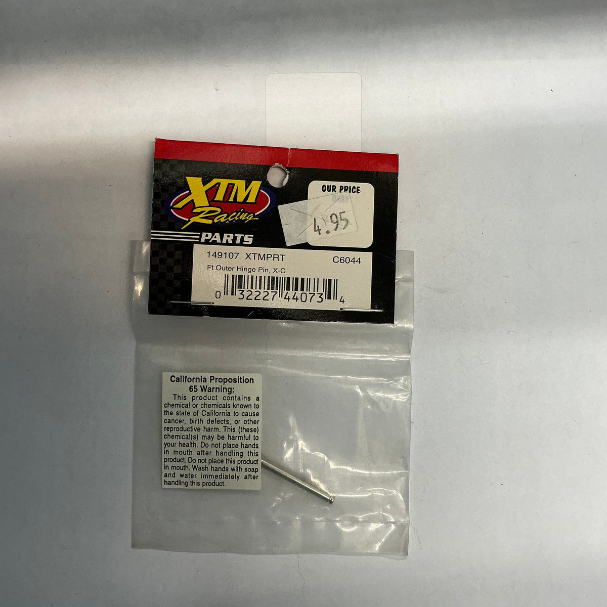 XTM Racing Ft Outer Hinge Pin, X-C XTMPRT 149107