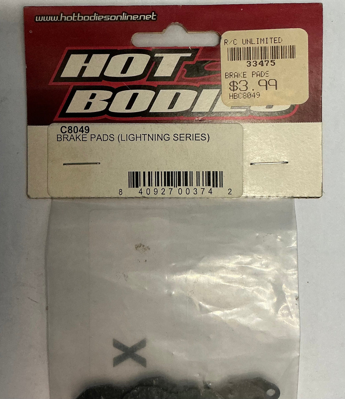 HOT BODIES Brake Pads (lightning Series) HBC8049