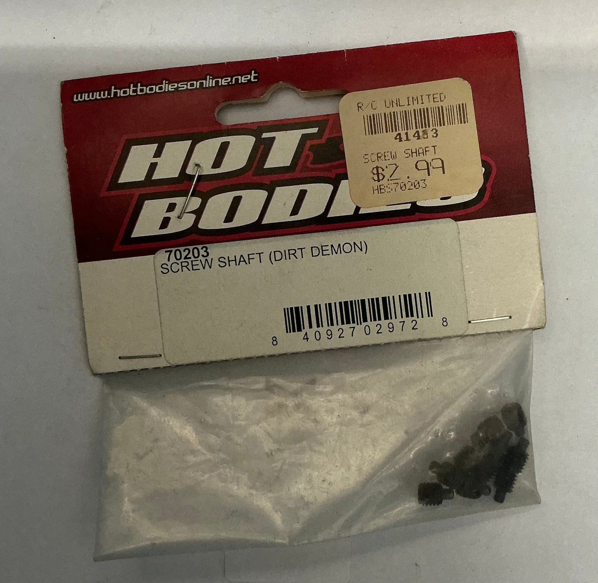 HOT BODIES Screw Shaft (Dirt Demon) HBC70203