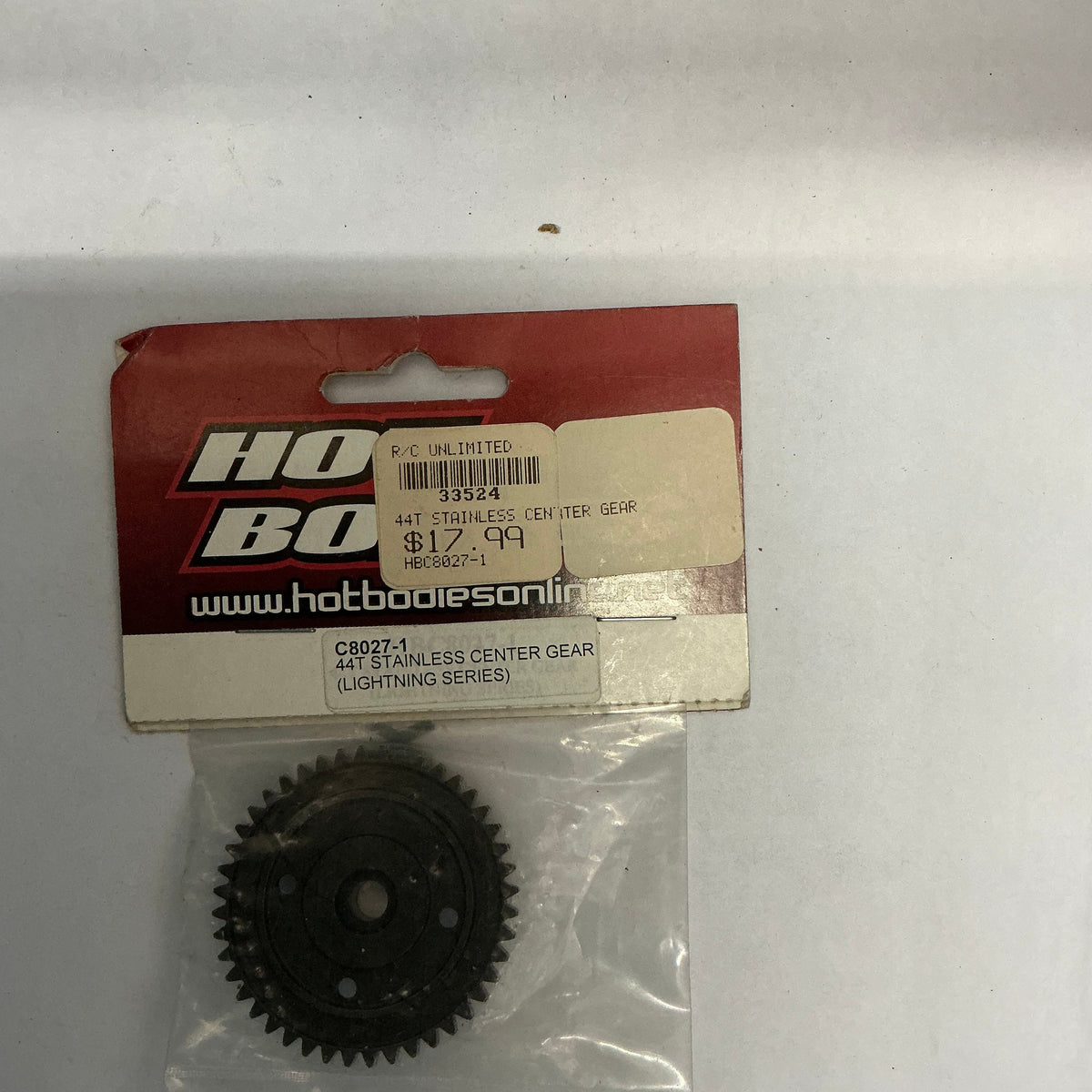 HOT BODIES 44T Stainless Center Gear HBC80271