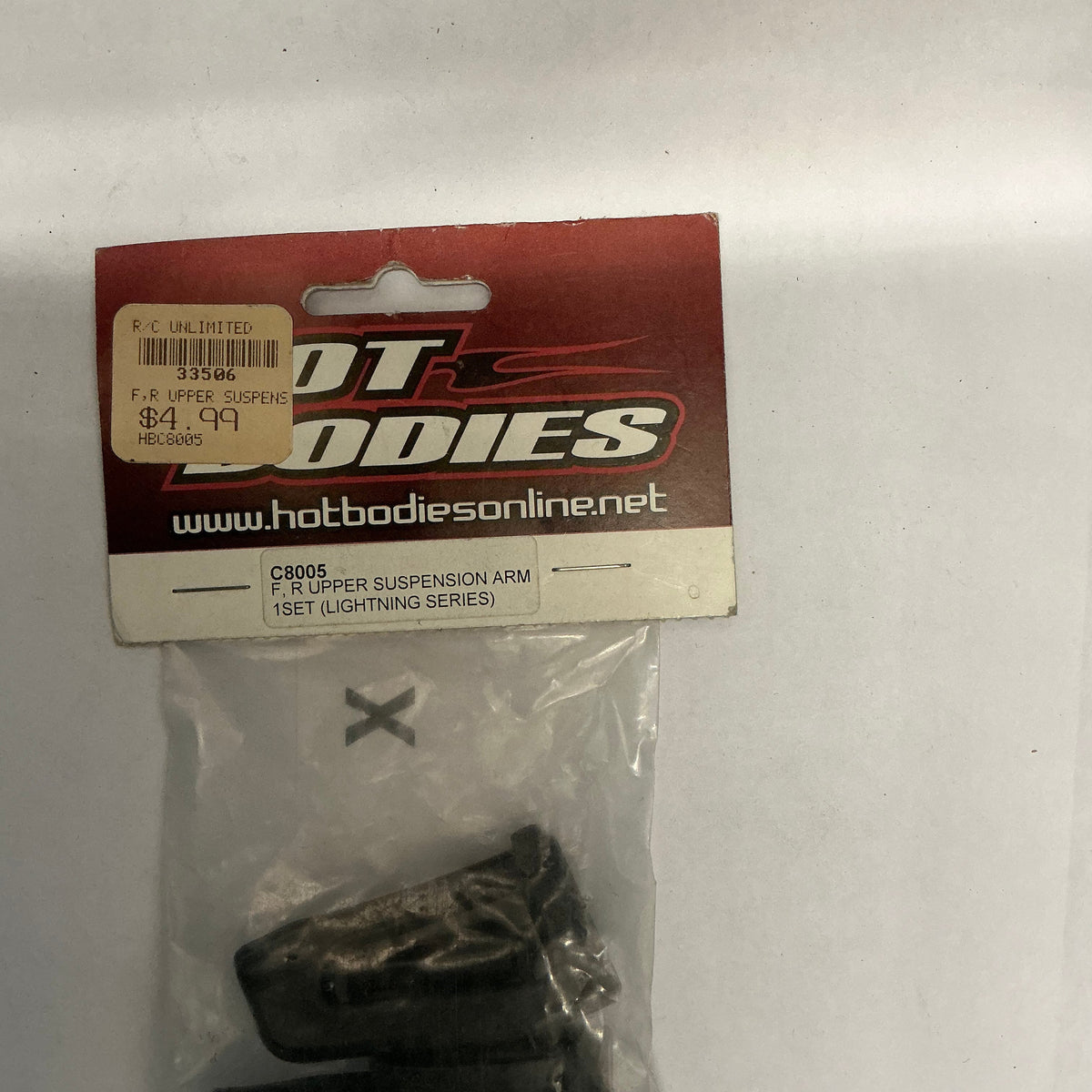 HOT BODIES F. R Upper Suspension Arm 1 Set HBC8005