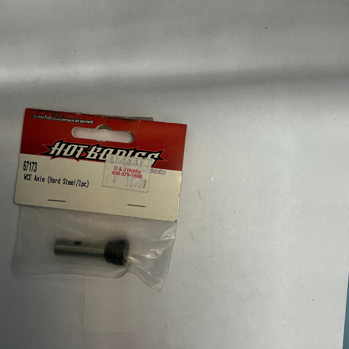 HOT BODIES WCE Axle (Hard Steel/1pc) 67173