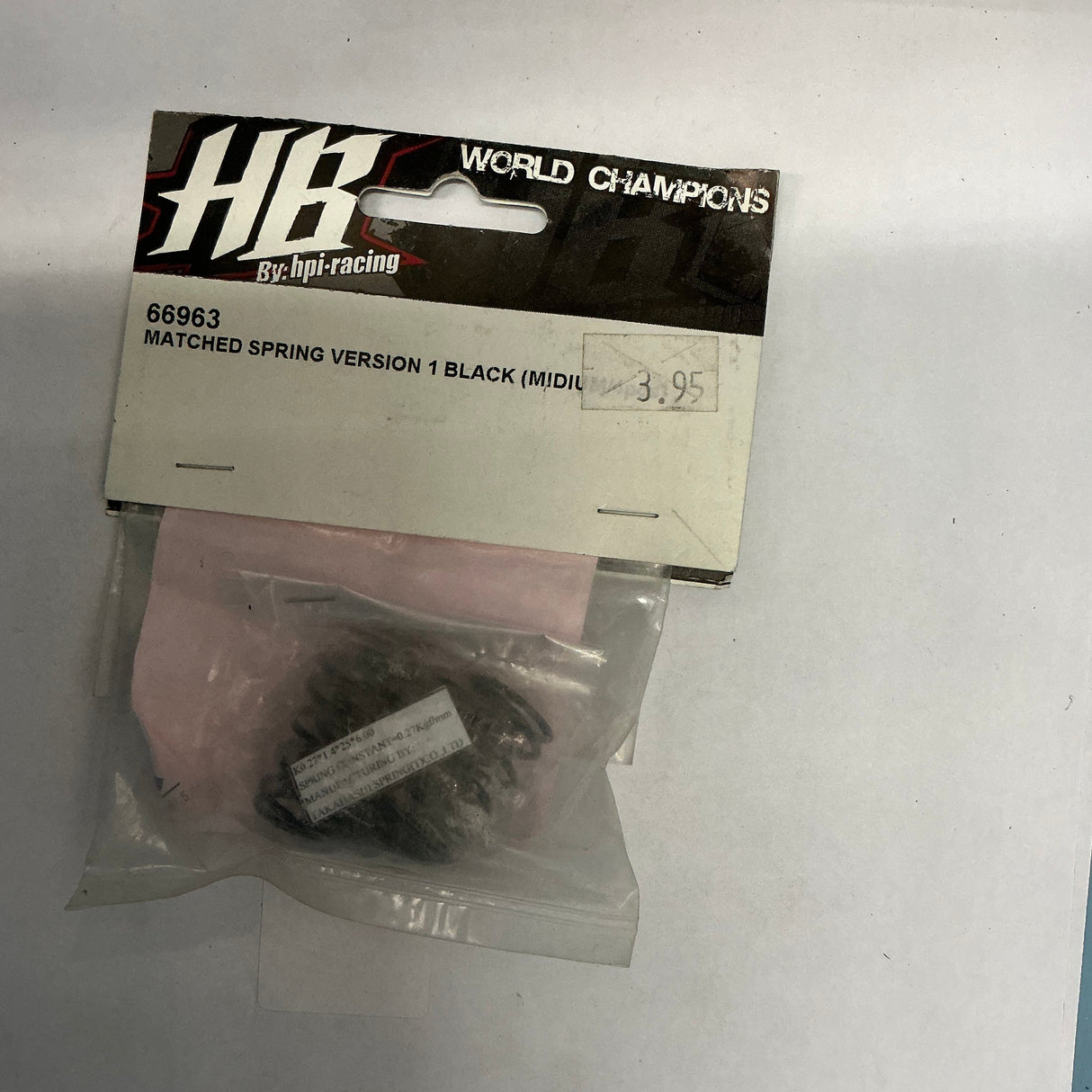 HB Matched Spring Version 1 Black (Midium) 66963