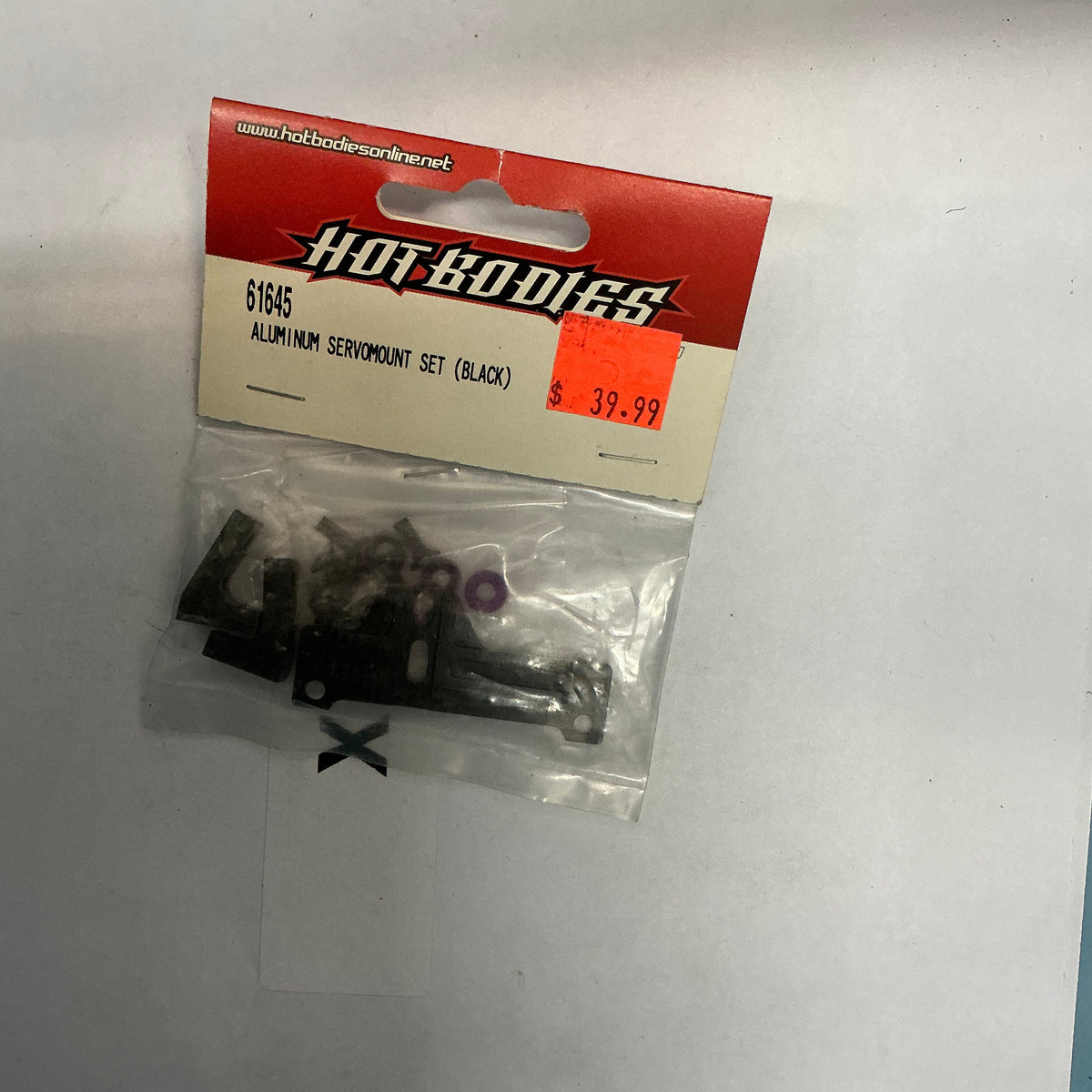 HOT BODIES Aluminum Servomount Set (black) 61645