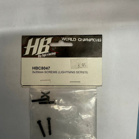 HB 3x20mm Screws (lightning Series) HBC8047 - HBC8047